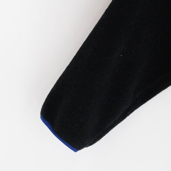 VTG '97 Warner Brothers Studio Store Navy Blue Wb Sport Half Sip Fleece Sweater - Picture 8 of 13